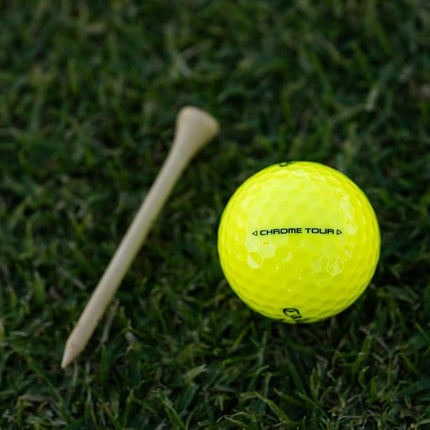 Callaway Golf Chrome Tour Golf Ball, Yellow