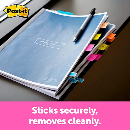 Post-it Flags Electric Glow.94 in x 1.7 in, 60 Flags per Pack, Sold as 6 Pack, 360 Flags Total (680-EG-ALT)