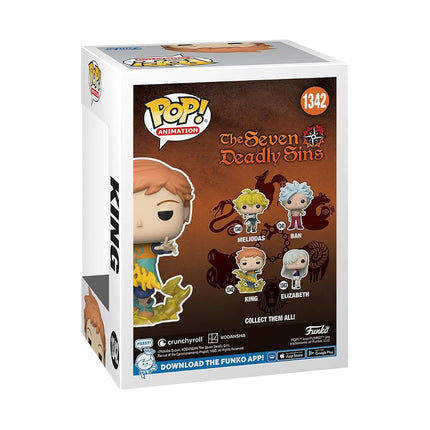Funko POP! Animación: Seven Deadly Sins - King - Figura de vinilo coleccionable - Idea de regalo - Producto oficial - Juguetes para niños y adultos - Fans del anime - Figura modelo para coleccionistas y exposición