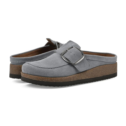 WHITE MOUNTAIN Women's Bueno Mule, Blue Raspberry/Suede, 9 UK