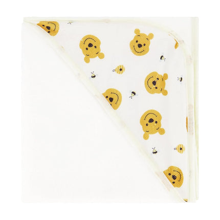 Toallas de bebé con capucha Disney Cudlie, paquete de 2, enrolladas/con tarjeta, diseño de Winnie The Pooh "Sweet Life"