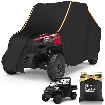 KEMIMOTO UTV Cover 2 Seater All-Weather Protection PU Oxford Cloth