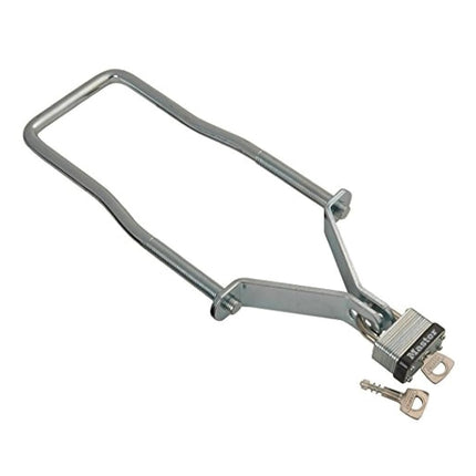 CE Smith 27202 U-Bolt Spare Tire Carrier with Spin on Lock Brackets and a Pad Lock- Replacement Parts and Accessories for your Ski Boat, Fishing Boat or Sailboat Trailer