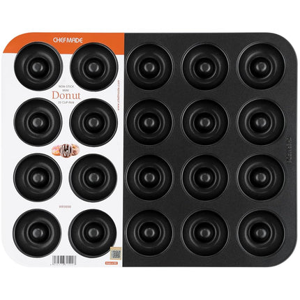 CHEFMADE Donut Pan, Nonstick 20 Cavity Mini Ring D