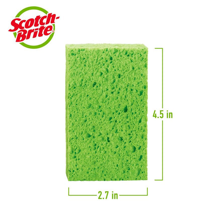 ocelo Cellulose Sponge, 4-Sponges/Pk, 10-Packs, (40 Sponges Total)