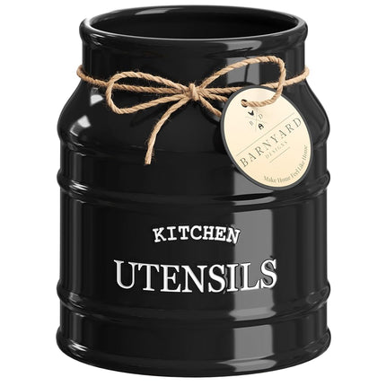 Barnyard Designs Ceramic Kitchen Utensil Holder Co