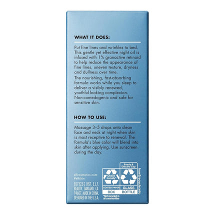 Youth Boosting Blue-ty Sleep Night Oil