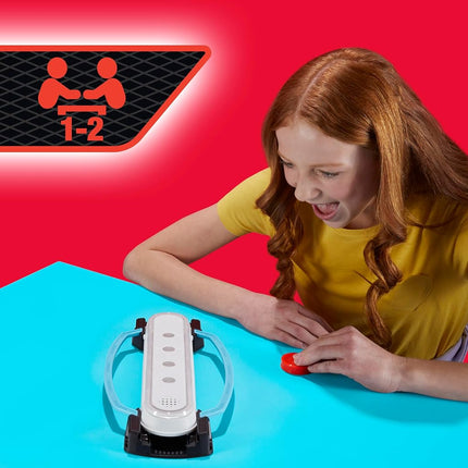 Hasbro Gaming Hypershot Electronic Table Hockey Game, 5 Games in 1, Music, Lights & Sounds 8+ 1 to 2 Players Board Games for Kids