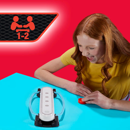 Hasbro Gaming Hypershot Juego de Hockey de Mesa Electrónico, 5 Juegos en 1, Música, Luces y Sonidos 8+ 1 a 2 Jugadores Juegos de Mesa para Niños