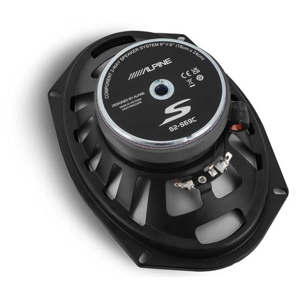 Alpine S2-S69C S-Series 6″x9″ Component 2-Way Speaker System