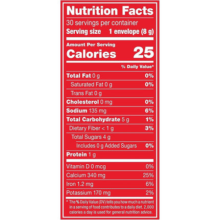 NES61411 - Nestle No-Sugar-Added Hot Cocoa Mix Envelopes 30 pack/0.28 oz each/net wt 8.46 oz
