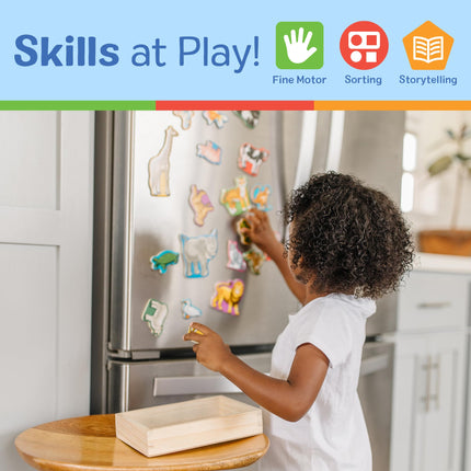 Flair Wooden Animal Magnets: Wooden Animal Magnets