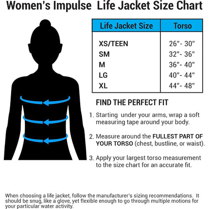 O'Brien Women's Impulse Neo Life Vest, Purple, X-Large