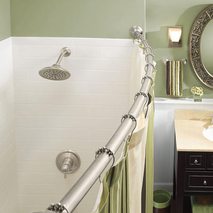Moen SR2100BN Pack of 12 Shower Rings, Brushed Nickel