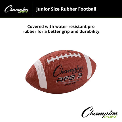 Champion Sports Junior Size Rubber Football