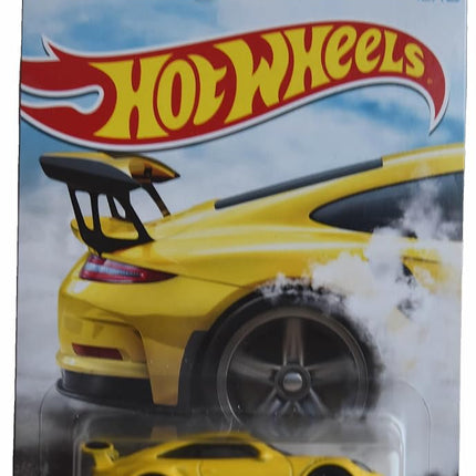 Hot Wheels Porsche 911 GT3 RS, Factory 500 10/10 [yellow]