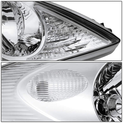 DNA Motoring OEM-HL-0117-L Left Driver Side Factory Style Headlight Lamp