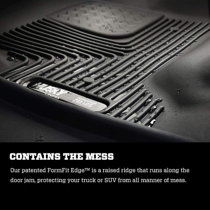 Husky Liners Fits 2014-18 Chevrolet Silverado/GMC Sierra 1500 Double Cab,2019 Chevrolet Silverado 1500 LD/GMC Sierra 1500 Limited Double Cab,2015-19 Silverado/Sierra 2500/3500