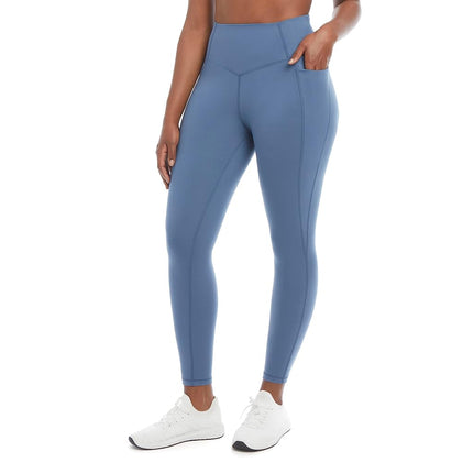 Jockey Womens Contour Pocket High Waist Full Length Leggings, Bering Sea, Large