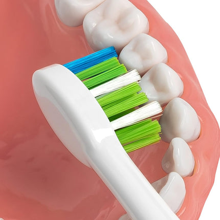 Cabezales de recambio Waterpik Sensonic Contour, 3 cabezales de cepillo de dientes, Blanco STWB-3WW-B