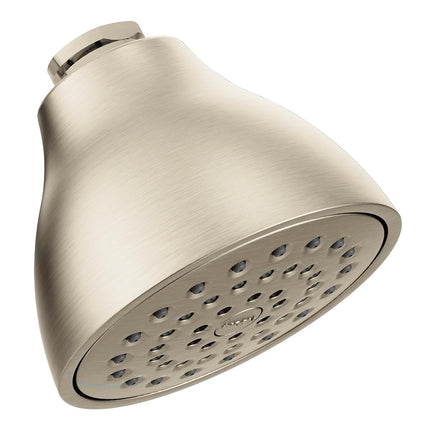 Moen 6322EPBN Rizon One-Function 3.75" Eco-Performance Showerhead, Brushed Nickel, 1.75 GPM