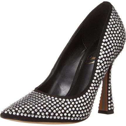 Sam Edelman Women's Antonia Pump, Black Glitz, 9
