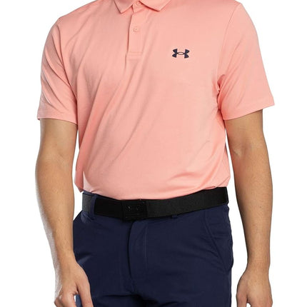 Under Armour Men's Matchplay Polo Shirt, Pink, XL