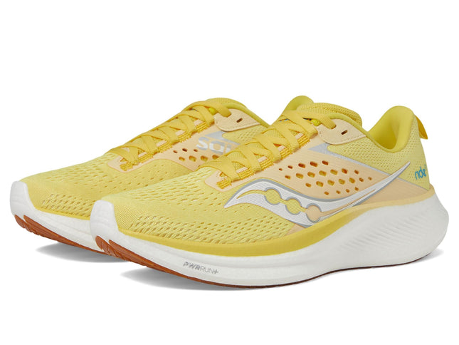 Saucony Women's Ride 17, Finch/Gum, 3 UK