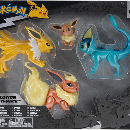 Pokemon Select Evolution Multipack (2" Eevee #1, 3