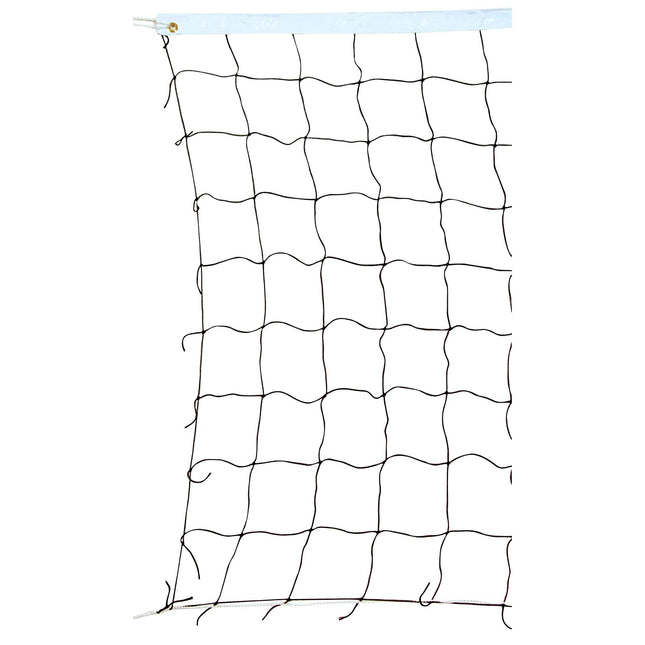 Champro Twisted Volleyball Net (Black/White, 1.7-m
