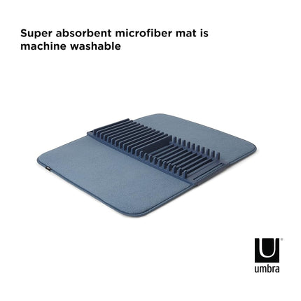 Umbra Udry Drying Rack Mat, Denim, Standard