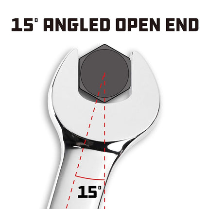 Powerbuilt 644125 Metric 21mm Polished Combination Wrench