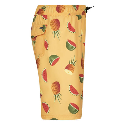 Short de bain imprimé Hurley pour garçons, Nectarine, 4T