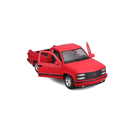 Maisto 32901-00000022 1:24 Chevrolet 454 SS Pick-Up Truck-M32901R-Red-Child Vehicle for 3 Years and Above, Red