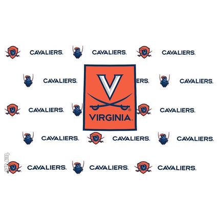 Tervis Virginia Cavaliers - Gobelet de voyage isotherme à double paroi Overtime Made in USA Garde les boissons froides et chaudes, 295 ml, Classique