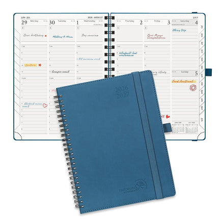 POPRUN Planner 2026-2027 (Medium - 6.5'' x 8.5'') 