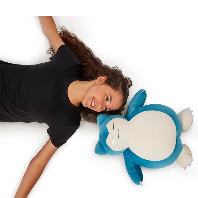 Pokemon Snorlax Sleeping Plush - 18-Inch Premium Plush in Sleeping Pose