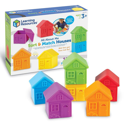 Learning Resources All About Me Sort & Match House