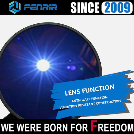 FENRIR (No EMARK Version) CNC Forged Aluminum Alloy Motorcycle Round Motorcycle Bar End Mirrors Handlebar Mirror Anti-glare Vibration-reducing design Curved lenses For Sport Street Cruiser Scooter
