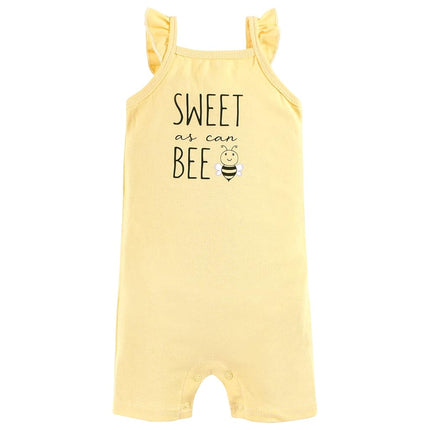 Combinaisons en coton unisexe Hudson Baby, orange agrumes, 3-6 mois