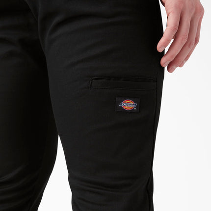 Dickies Pantalón de Trabajo Ajustado para Hombre, Negro, 38W x 32L