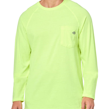 Dickies Men's Cooling Long Sleeve Pocket T-Shirt, 