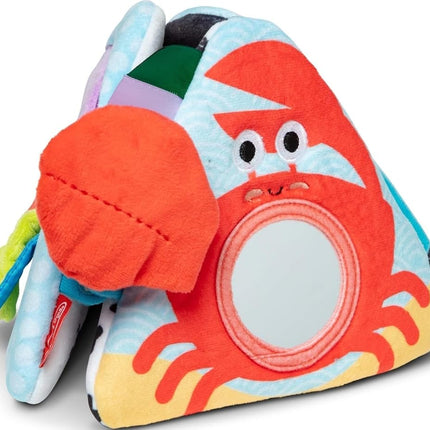 Melissa & Doug Ocean Tummy Time Triangle Infant Ba
