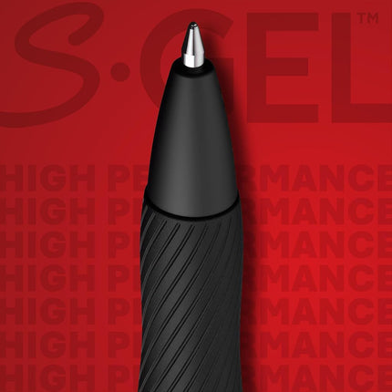 Sharpie S-Gel, Gel Pens, Ultra Fine Point (0.38mm), Black, 4 Count