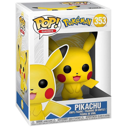 Funko Pop! Games: Pokemon - Pikachu - Collectable 