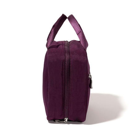 Baggallini Unisex's Hanging Travel Toiltery Kit, Mulberry, One Size