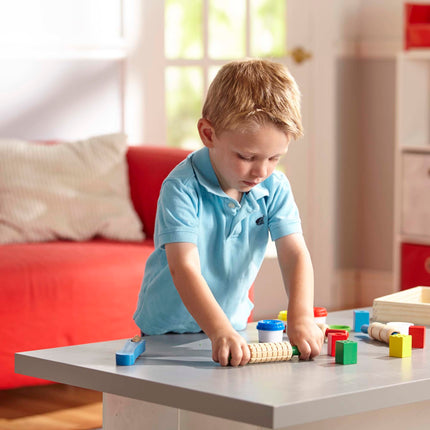 Melissa & Doug : Jouet de développement artistique et créatif pour garçon ou fille – Modèle et moule de formes