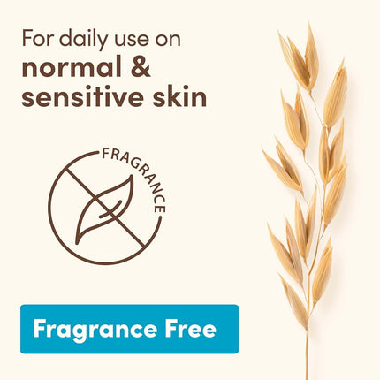 Aveeno Baby Daily Moisture Body Lotion, Fragrance-Free, 18 fl oz, 2 Pack