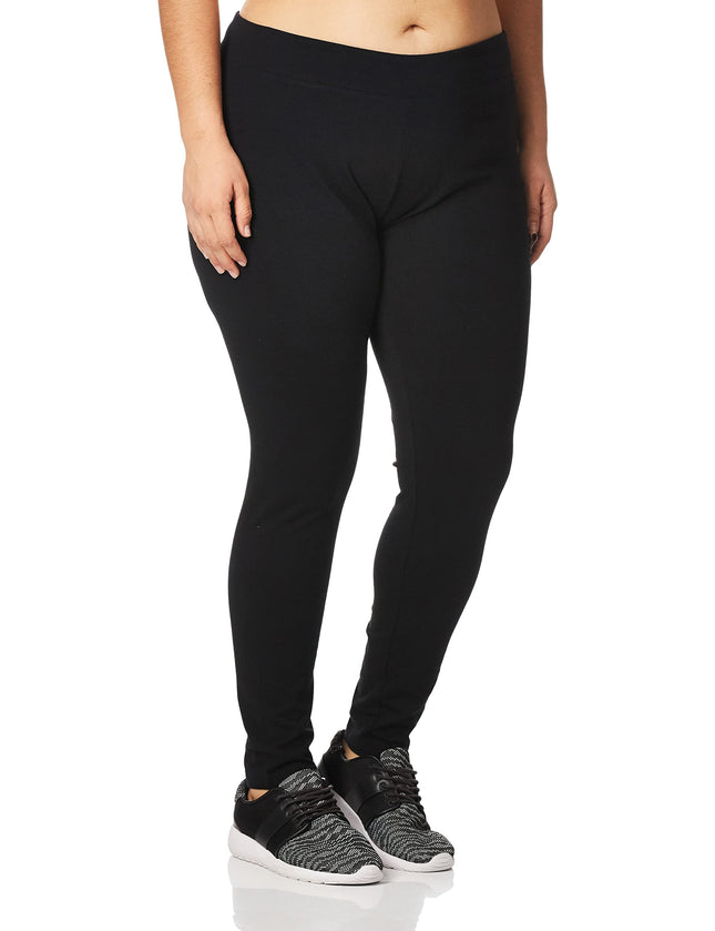 Hanes Women's Cotton Leggings Q71129 1 Pair Hosier
