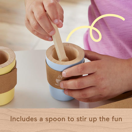 Fisher-Price Wood Coffee To Go Café Set